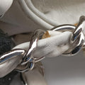 Perforated Chain White Leather A34884 11377089パーフォレイテッド チェーン ホワイト レザー A34884 11377089