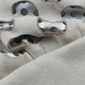 Perforated Chain White Leather A34884 11377089パーフォレイテッド チェーン ホワイト レザー A34884 11377089