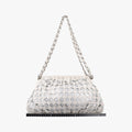 Perforated Chain White Leather A34884 11377089パーフォレイテッド チェーン ホワイト レザー A34884 11377089
