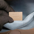Bamboo Web Nymphaea Brown leather 470271 E024614976ニムフェア バンブー ウェブ ブラウン レザー 470271 E024614976