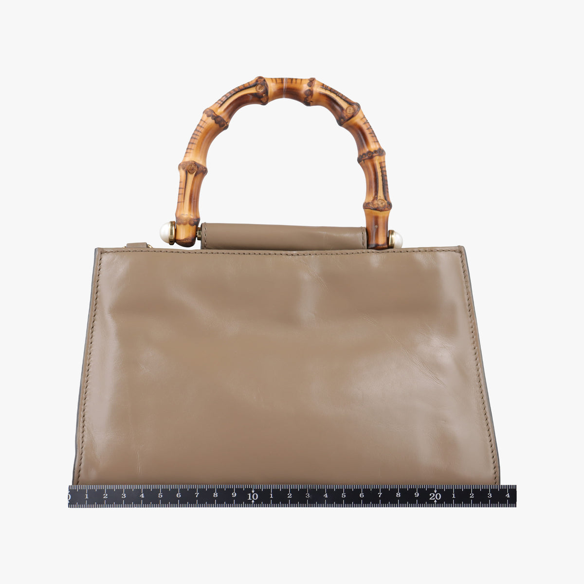 Bamboo Web Nymphaea Brown leather 470271 E024614976ニムフェア バンブー ウェブ ブラウン レザー 470271 E024614976
