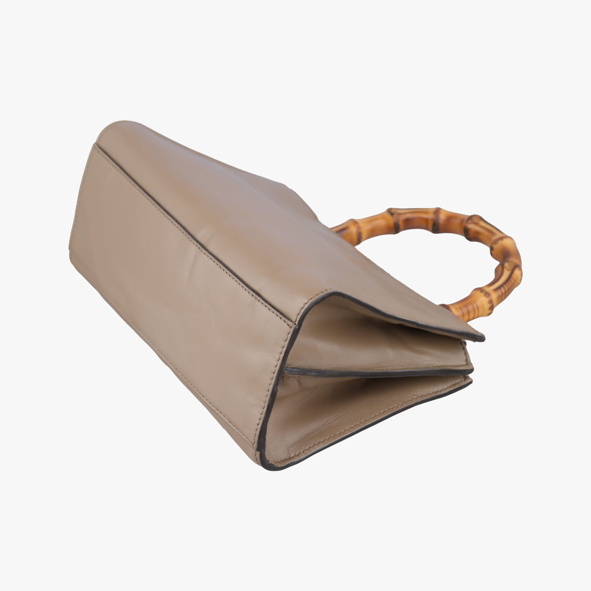 Bamboo Web Nymphaea Brown leather 470271 E024614976ニムフェア バンブー ウェブ ブラウン レザー 470271 E024614976