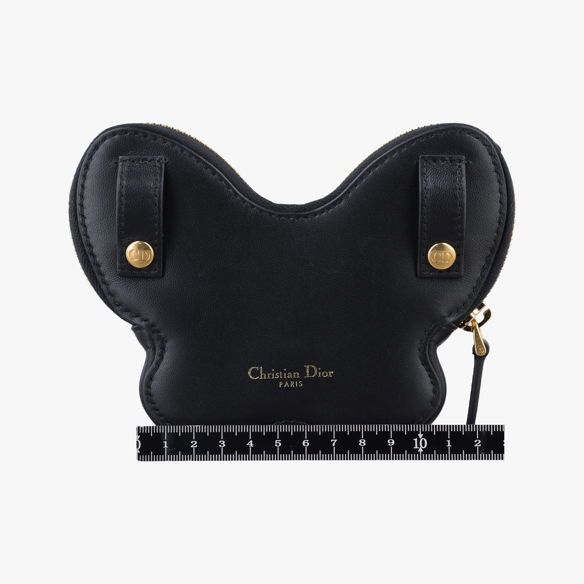 30 Montaigne Removable Black Lambskin 43-MA-120330 モンテーニュ バタフライ ブラック ラムスキン 43-MA-1203