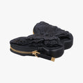 30 Montaigne Removable Black Lambskin 43-MA-120330 モンテーニュ バタフライ ブラック ラムスキン 43-MA-1203