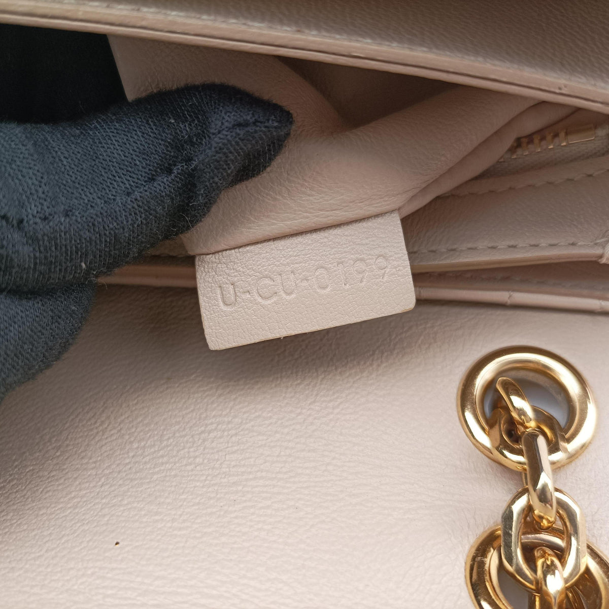 C Quilting Beige Leather U-CU-0199C キルティング ベージュ レザー U-CU-0199