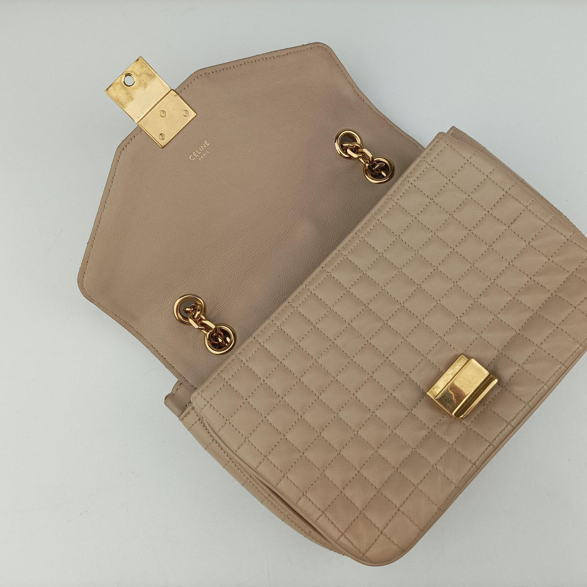 C Quilting Beige Leather U-CU-0199C キルティング ベージュ レザー U-CU-0199