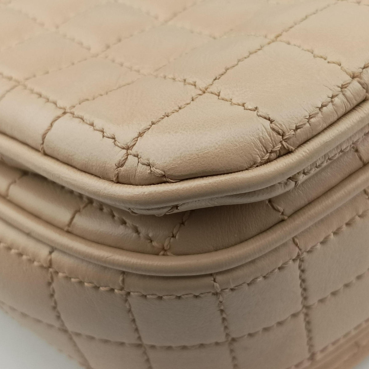 C Quilting Beige Leather U-CU-0199C キルティング ベージュ レザー U-CU-0199