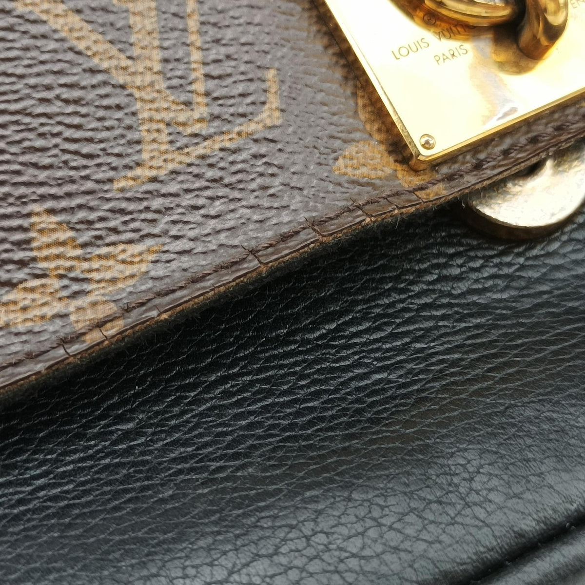 MARIGNAN brown×black Monogram Canvas×calf leather M44259 FL1158マリニャン モノグラム/ブラウン×ブラック モノグラムキャンバス×カーフレザー M44259 FL1158