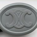 Oval Purse Cuir Triomphe Blue Leather W-SL-2262オーバルパース キュイル トリオンフ ブルー レザー W-SL-2262