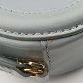 Oval Purse Cuir Triomphe Blue Leather W-SL-2262オーバルパース キュイル トリオンフ ブルー レザー W-SL-2262