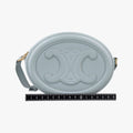Oval Purse Cuir Triomphe Blue Leather W-SL-2262オーバルパース キュイル トリオンフ ブルー レザー W-SL-2262