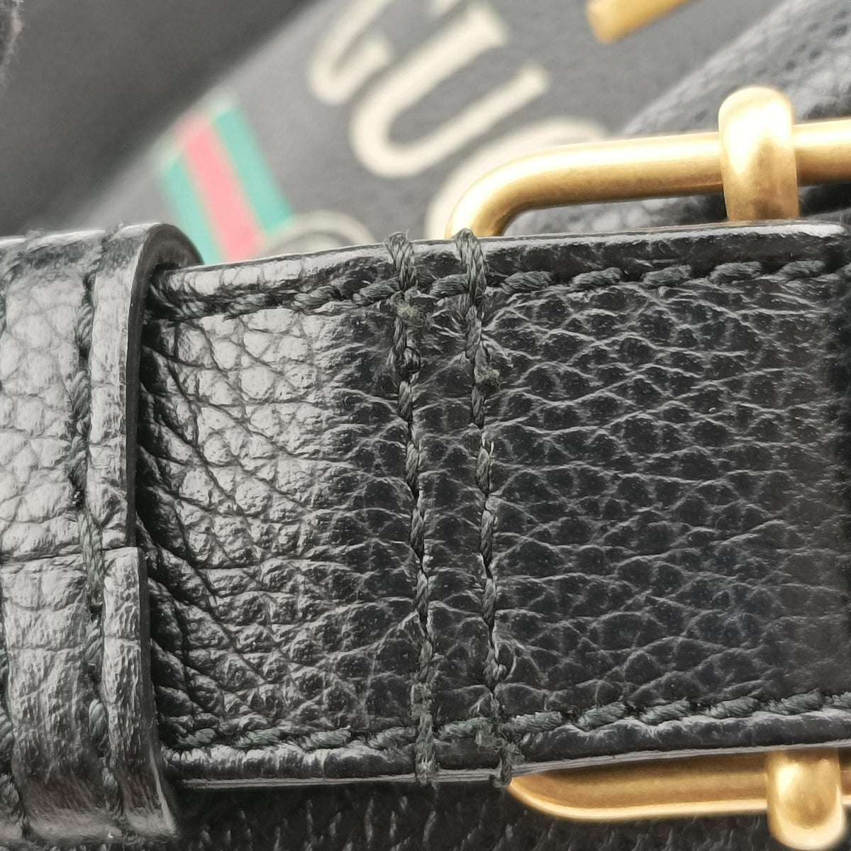 Print Messenger Black Leather 574803 G028991955プリントメッセンジャー ブラック レザー 574803 G028991955