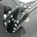 Y Studded Bucket Black Leather 454072 VLR454072.1116Y スタッズバケツ ブラック レザー 454072 VLR454072.1116