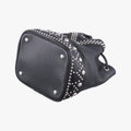 Y Studded Bucket Black Leather 454072 VLR454072.1116Y スタッズバケツ ブラック レザー 454072 VLR454072.1116