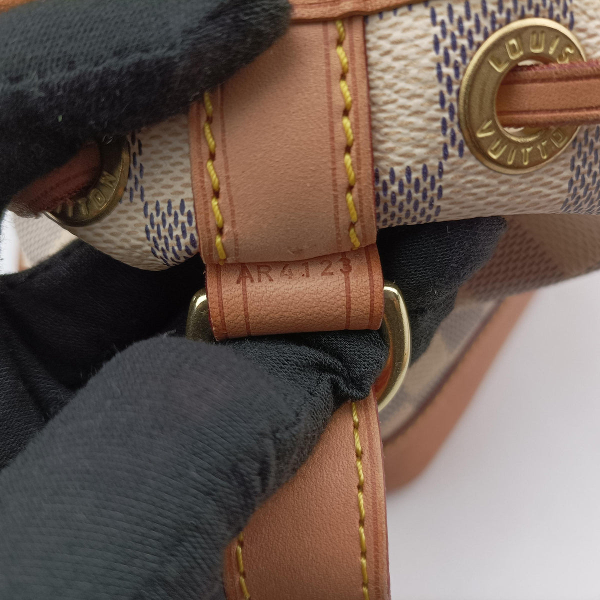 Noe BB AZUR Damier Canvas N41220 AR4123ノエBB アズール ダミエキャンバス N41220 AR4123