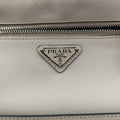 Triangle Logo White Saffiano Leather 2VL012 56 8トライアングル ロゴ ホワイト サフィアーノレザー 2VL012 56 8