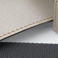 Triangle Logo White Saffiano Leather 2VL012 56 8トライアングル ロゴ ホワイト サフィアーノレザー 2VL012 56 8