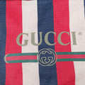 Print Blue×Red×Ivory canvas×leather 523781 F025232802プリント ブルー×レッド×アイボリー キャンバス×レザー 523781 F025232802
