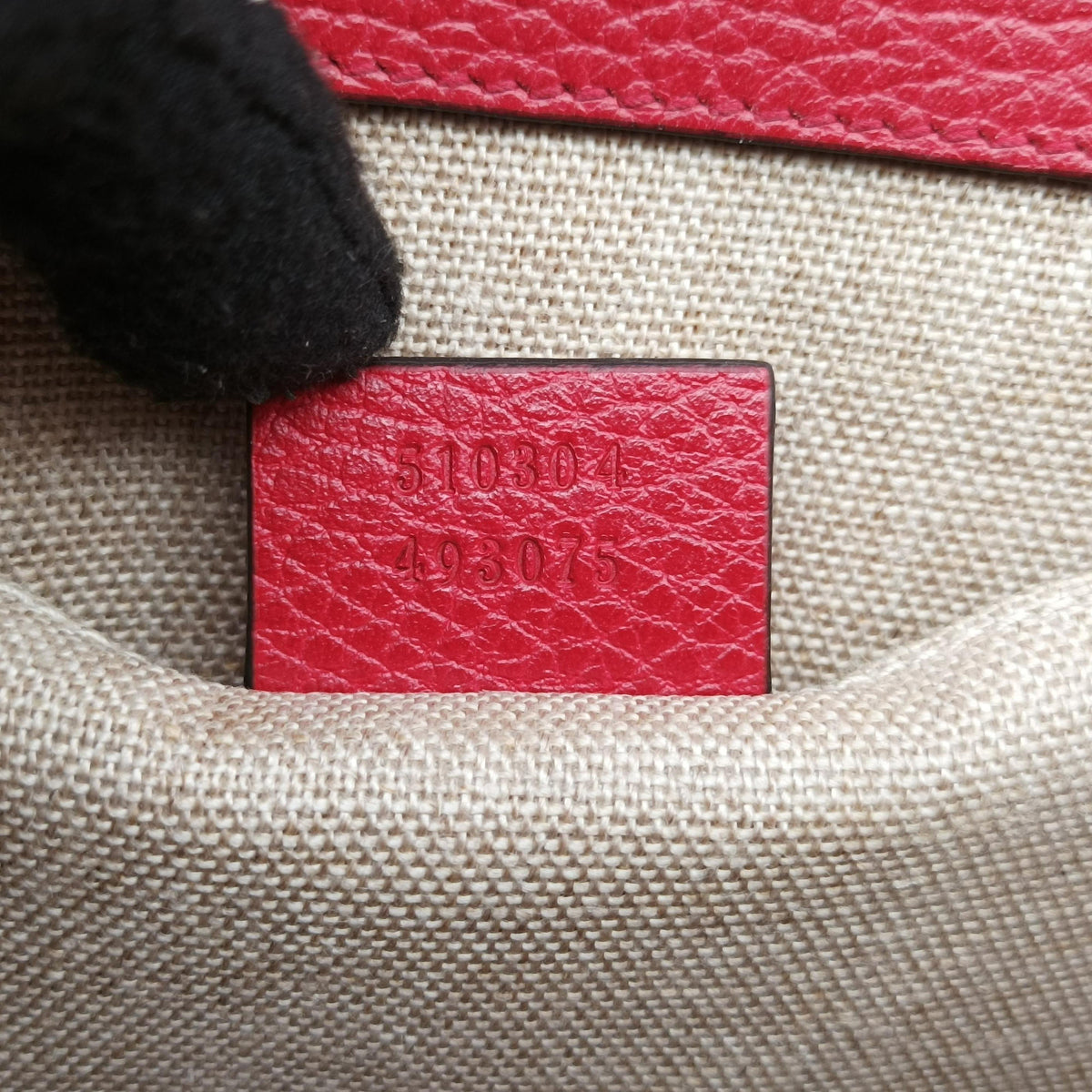 Interlocking G Red Leather 510304 C028867732インターロッキングG レッド レザー 510304 C028867732