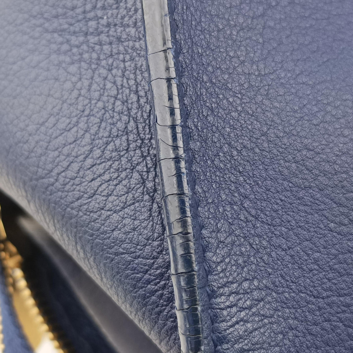 Y Ligne Petit Cabas Blue Leather 311203 311203 213317Yライン プチカバス ブルー レザー 311203 311203 213317