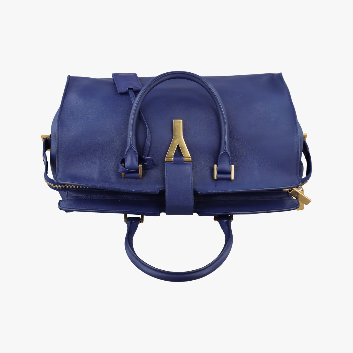 Y Ligne Petit Cabas Blue Leather 311203 311203 213317Yライン プチカバス ブルー レザー 311203 311203 213317