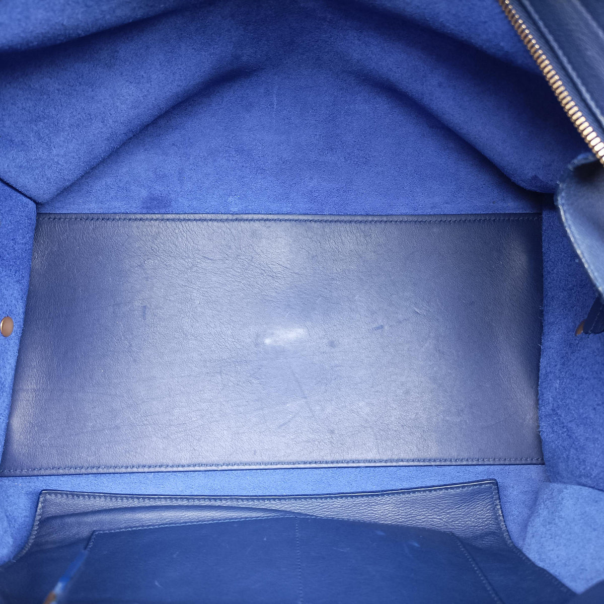 Y Ligne Petit Cabas Blue Leather 311203 311203 213317Yライン プチカバス ブルー レザー 311203 311203 213317