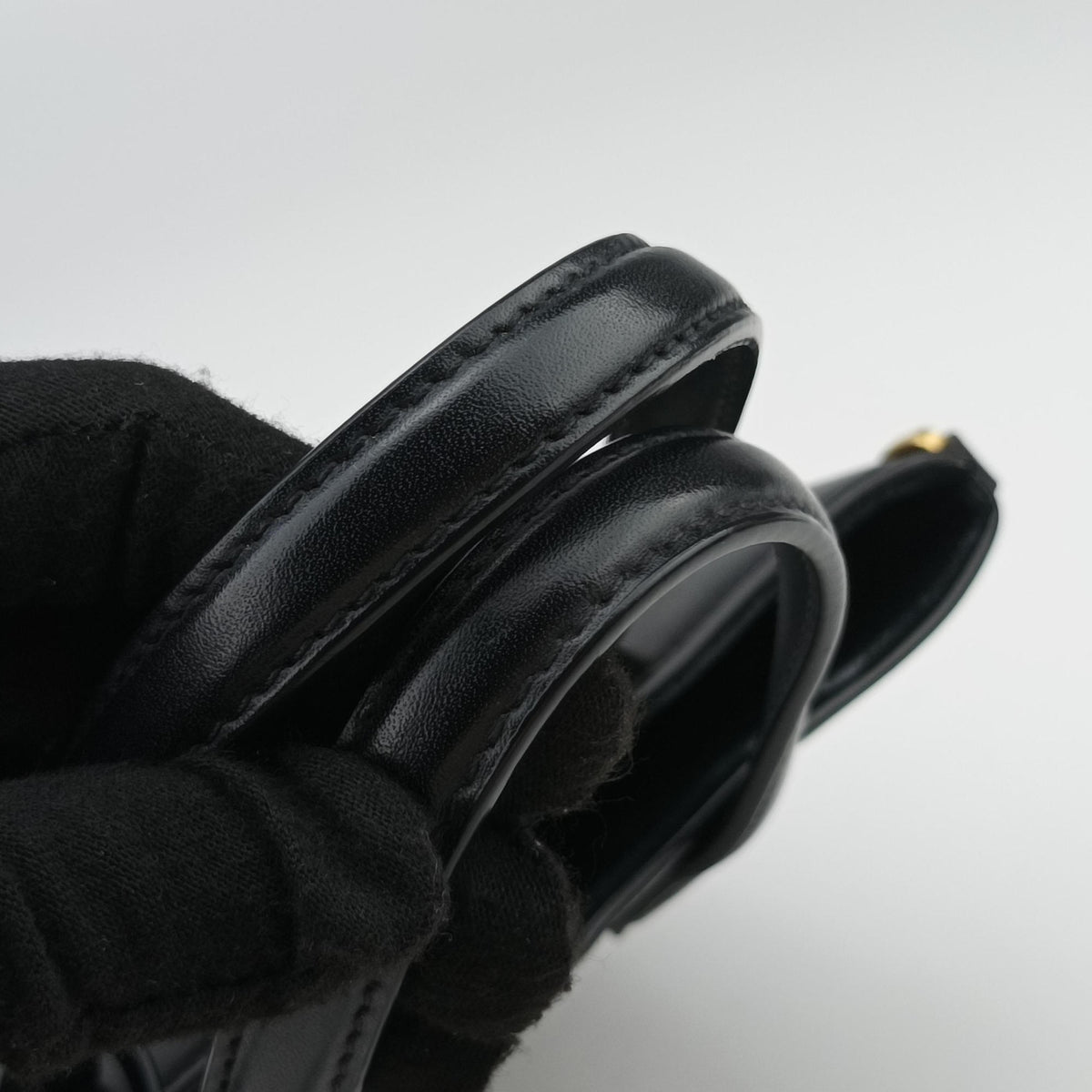 Toy Mini shopping Black Leather 773995 GUE773995.0424トイ ミニ ショッピング ブラック レザー 773995 GUE773995.0424