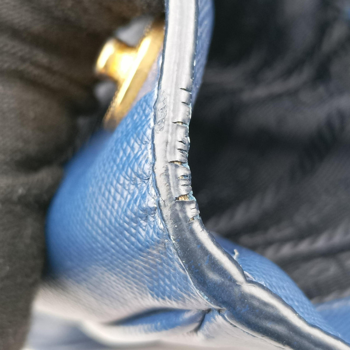 Galleria Blue SAFFIANO Leather BN2274 31/U 158ガレリア ブルー サフィアーノレザー BN2274 31/U 158