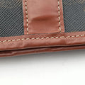 Medium Bucket Brown PVC coated canvas×Leather U-CU-0270ミディアム バケット ブラウン PVCコーティングキャンバス×レザー U-CU-0270