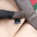 Ophidia Brown PVC coated canvas×Leather 519335 D024910797オフィディア ブラウン PVCコーティングキャンバス×レザー 519335 D024910797