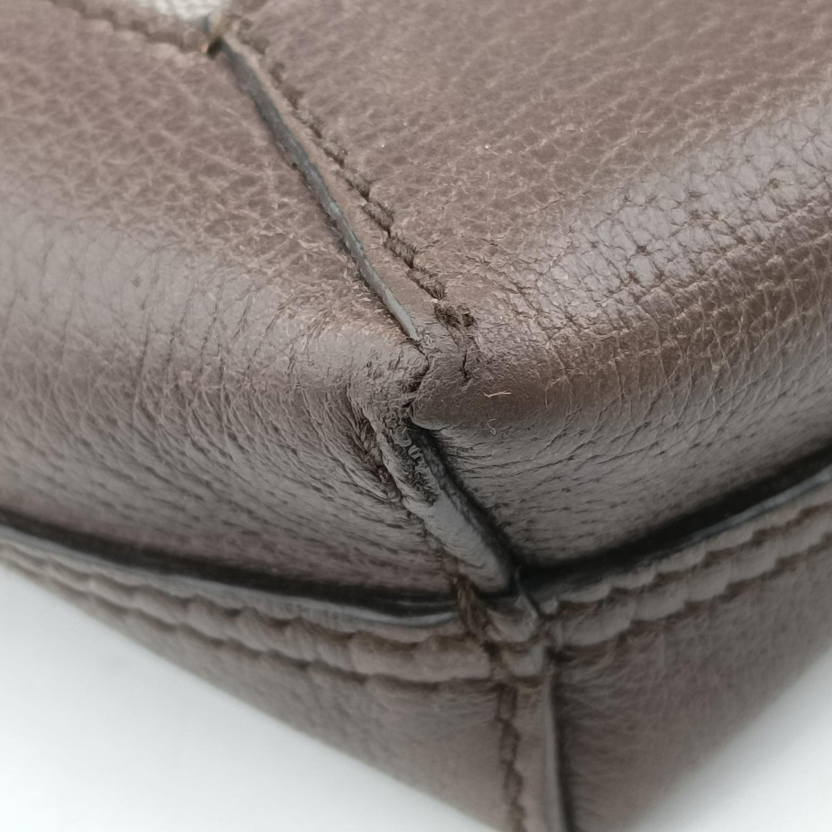 Ophidia Brown PVC coated canvas×Leather 519335 D024910797オフィディア ブラウン PVCコーティングキャンバス×レザー 519335 D024910797