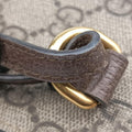 Ophidia Brown PVC coated canvas×Leather 519335 D024910797オフィディア ブラウン PVCコーティングキャンバス×レザー 519335 D024910797