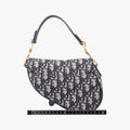 Saddle Navy Jacquard × Leather 01-BO-0210 IC Chipサドル ネイビー ジャガード×レザー 01-BO-0210 ICチップ