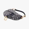Saddle Navy Jacquard × Leather 01-BO-0210 IC Chipサドル ネイビー ジャガード×レザー 01-BO-0210 ICチップ