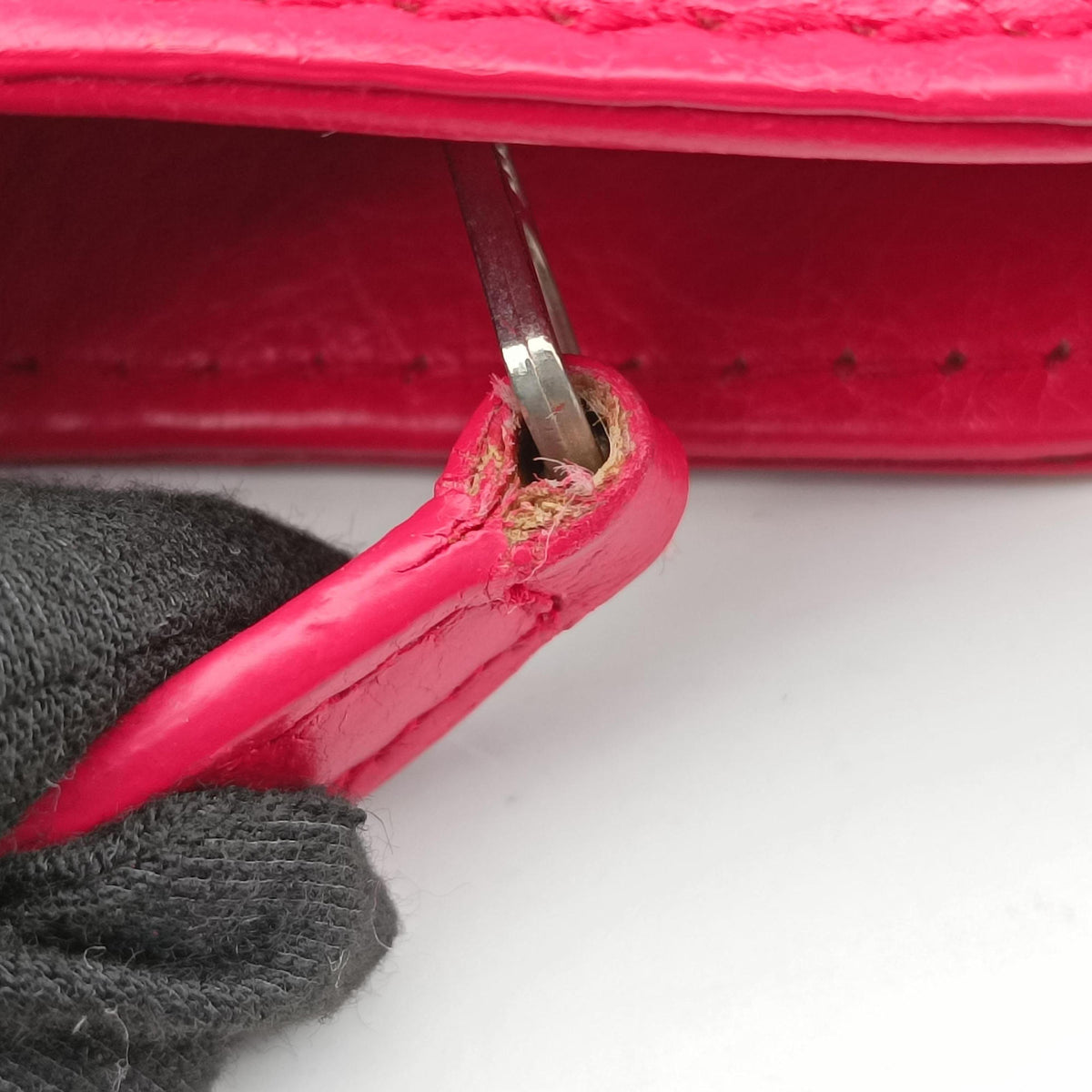 The Giant Hip Red lambskin 237203.5740 K.002123ジャイアントヒップ レッド ラムスキン 237203.5740 K.002123
