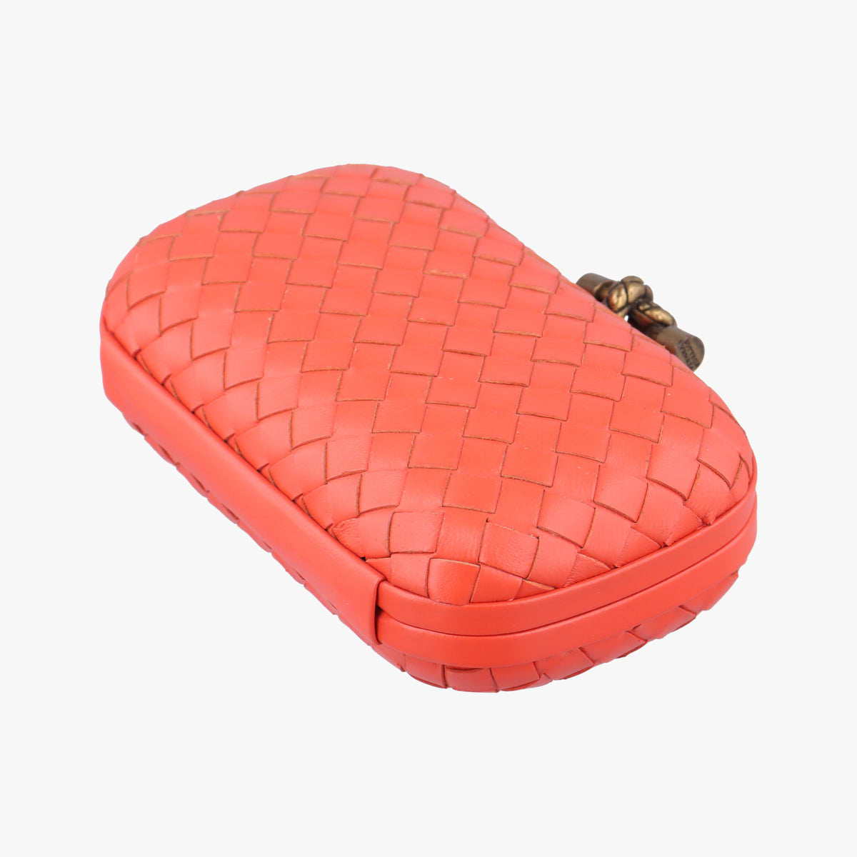 Intrecciato Orange Leather Lot number unknownイントレチャート オレンジ レザー 製番不明