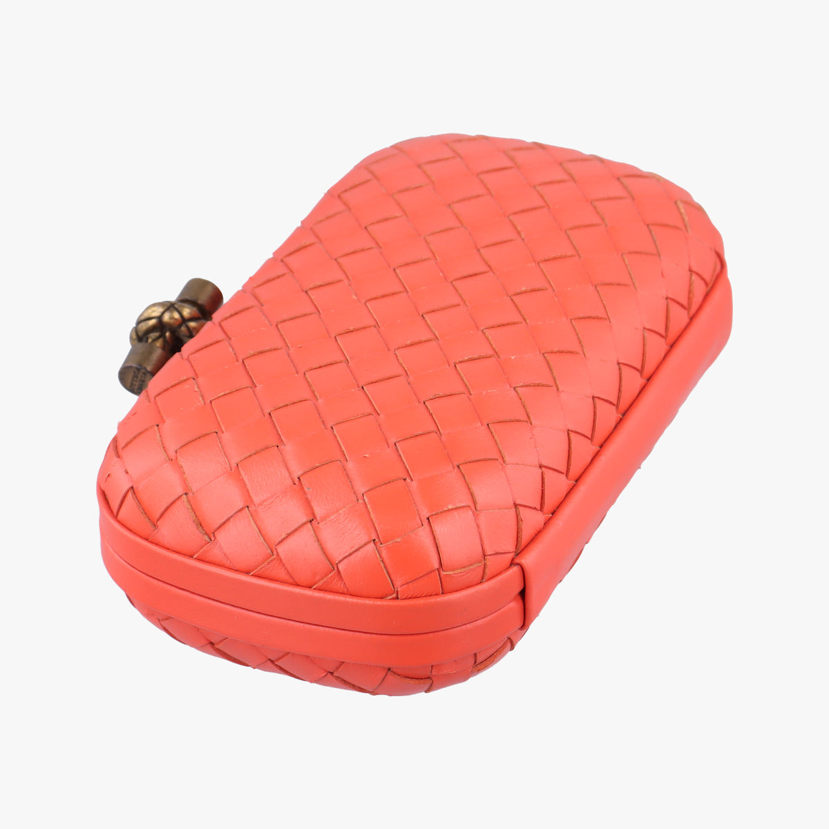 Intrecciato Orange Leather Lot number unknownイントレチャート オレンジ レザー 製番不明