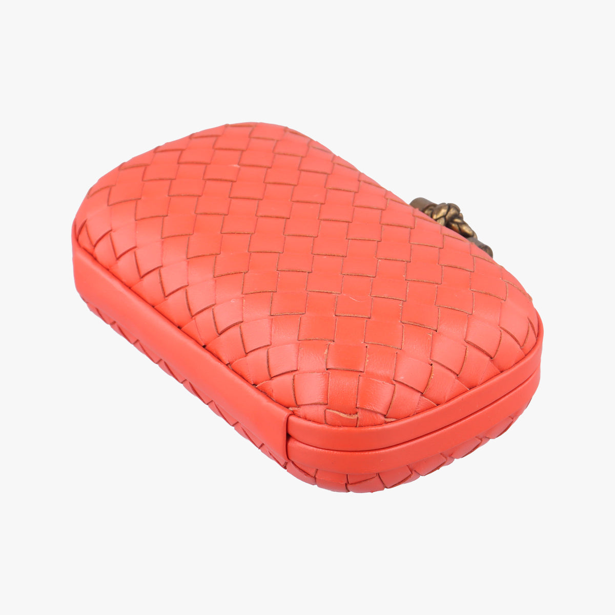Intrecciato Orange Leather Lot number unknownイントレチャート オレンジ レザー 製番不明