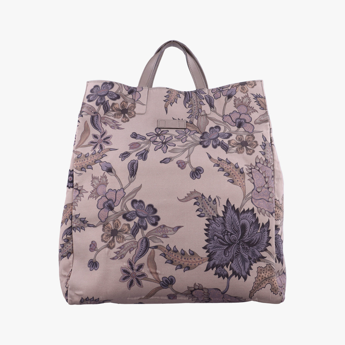 Floral Tote Purple canvas 341739 C015756870フローラル トート パープル キャンバス 341739 C015756870