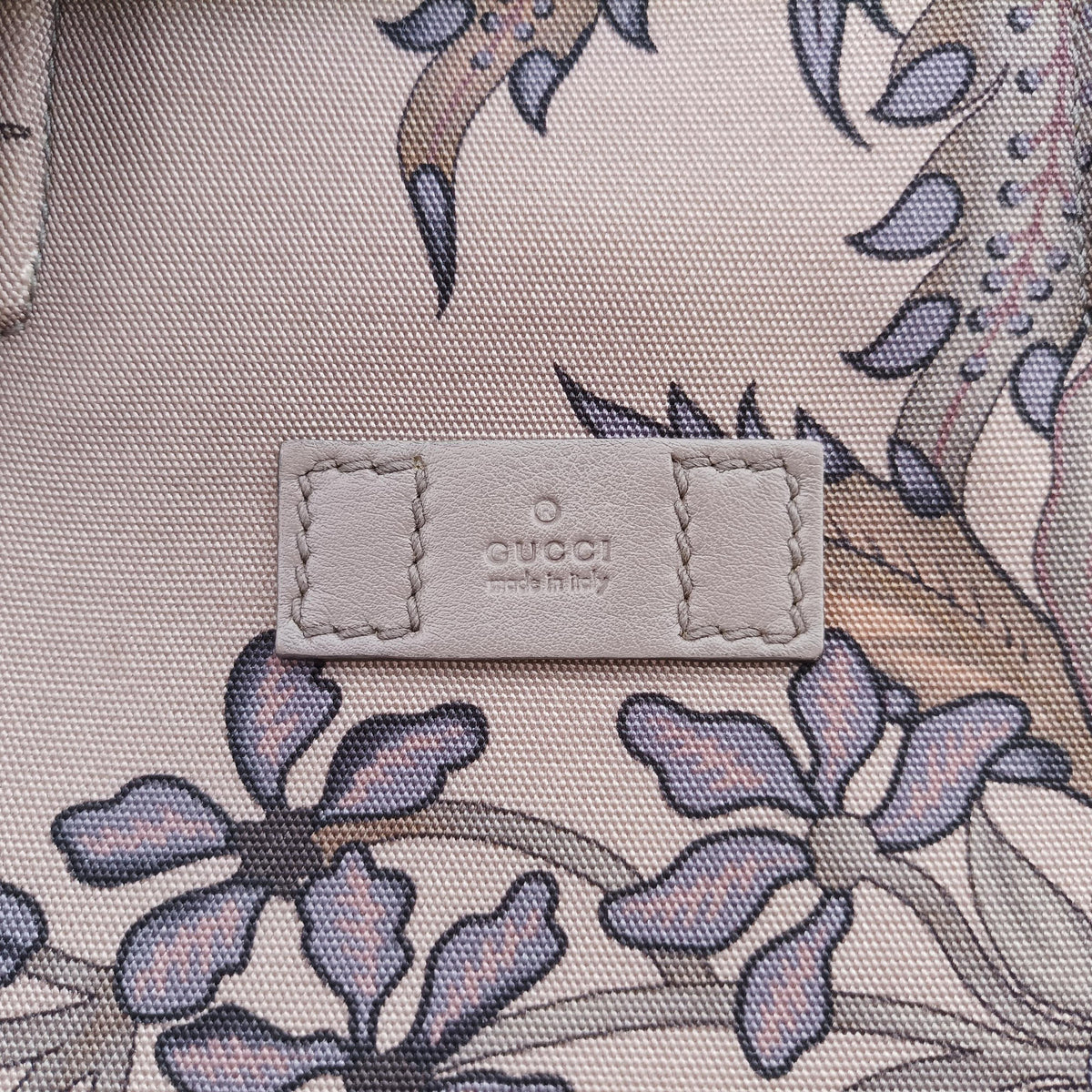 Floral Tote Purple canvas 341739 C015756870フローラル トート パープル キャンバス 341739 C015756870