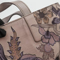 Floral Tote Purple canvas 341739 C015756870フローラル トート パープル キャンバス 341739 C015756870