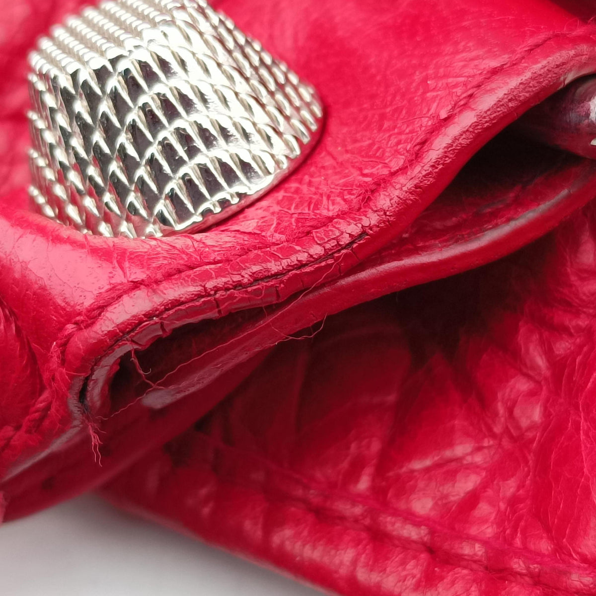 Pompon Red Leather 497717 203069ポンポン レッド レザー 497717 203069