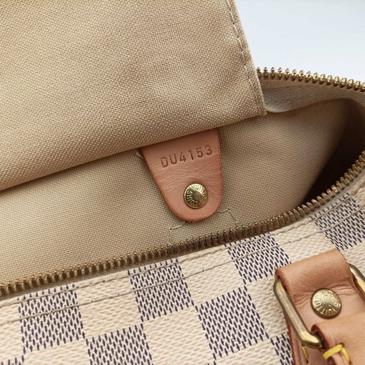 Speedy 30 AZUR Damier Canvas N41533 DU4153スピーディ30 アズール ダミエキャンバス N41533 DU4153