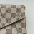 Pochette Felicie Azur Damier Canvas N63106 MI2199 IC Chipポシェットフェリシー アズール ダミエキャンバス N63106 MI2199 ICチップ