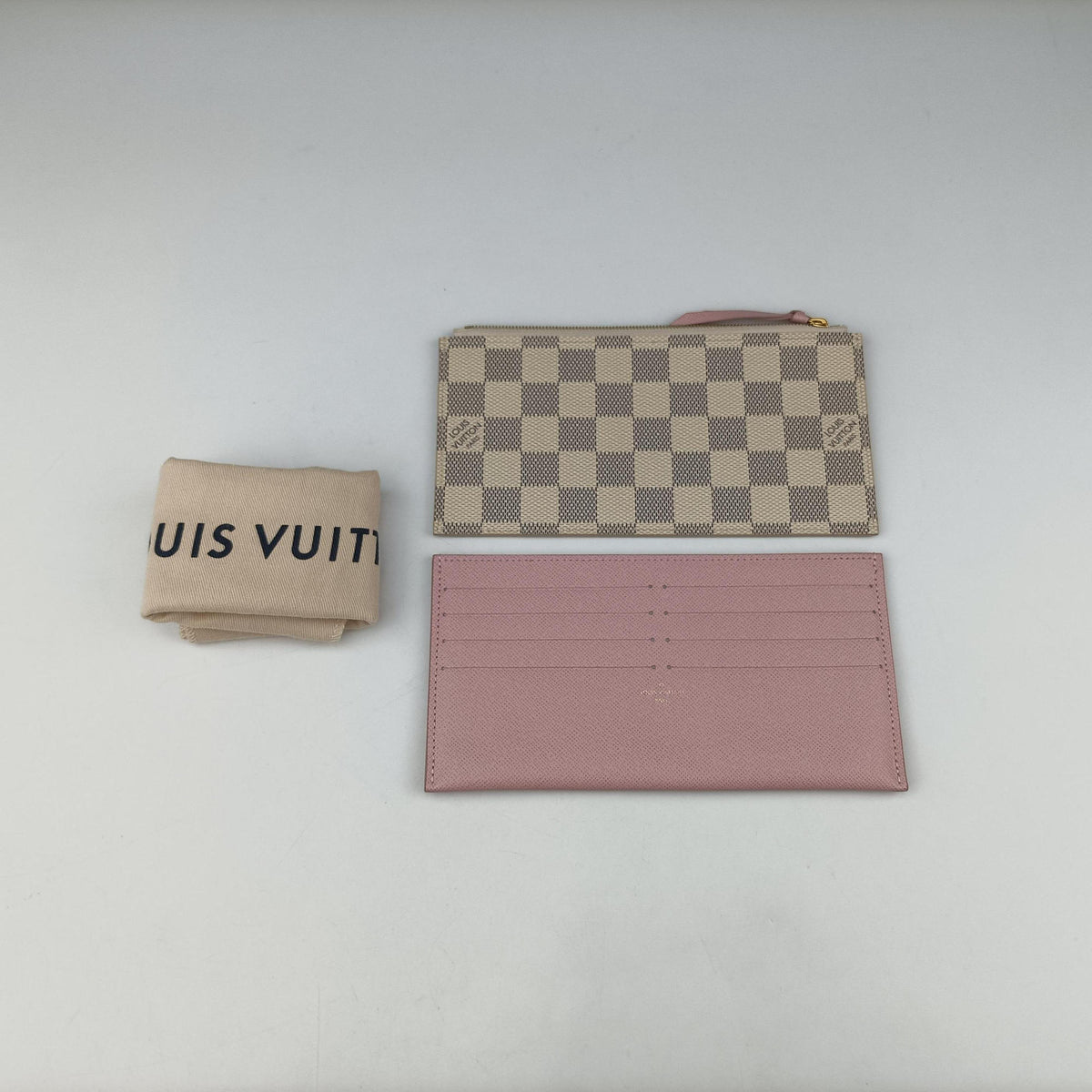 Pochette Felicie Azur Damier Canvas N63106 MI2199 IC Chipポシェットフェリシー アズール ダミエキャンバス N63106 MI2199 ICチップ