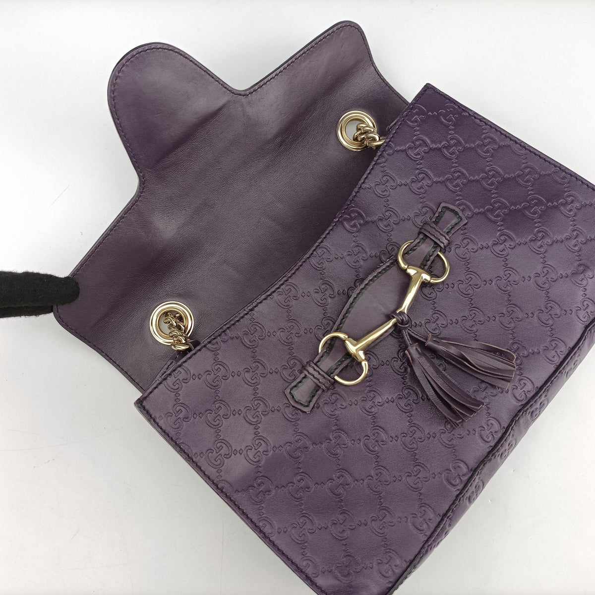 Emily Purple Leather 295402 D014650041エミリー パープル レザー 295402 D014650041