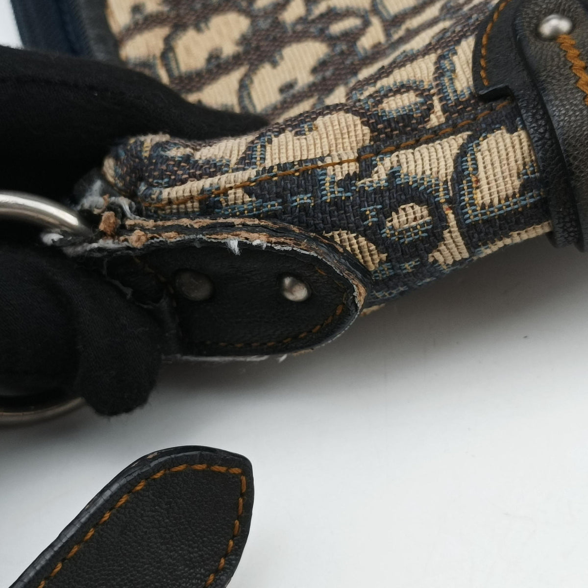 CD Trotter Navy Jacquard 07-BO-0076CD トロッター ブルーブラック ジャガード 07-BO-0076