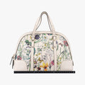 Nice Floral White Leather 309617 C015939087ニースフローラ アイボリー×マルチカラー レザー 309617 C015939087
