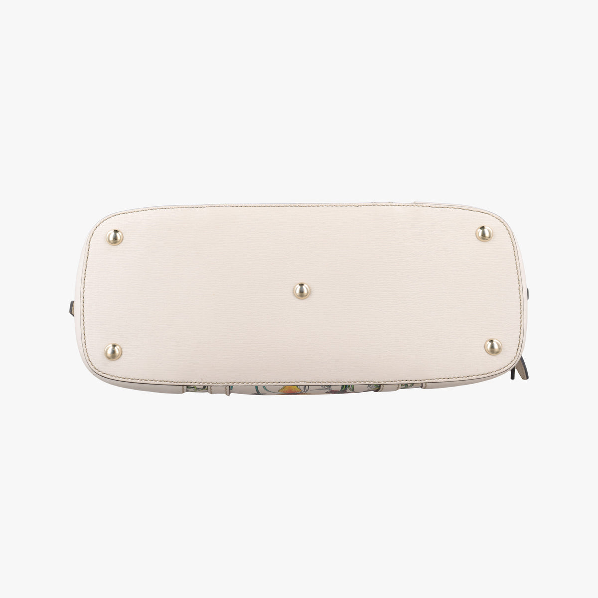 Nice Floral White Leather 309617 C015939087ニースフローラ アイボリー×マルチカラー レザー 309617 C015939087