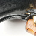 Padlock Bamboo Black Leather 603221 D031909744パドロック バンブー ブラック レザー 603221 D031909744